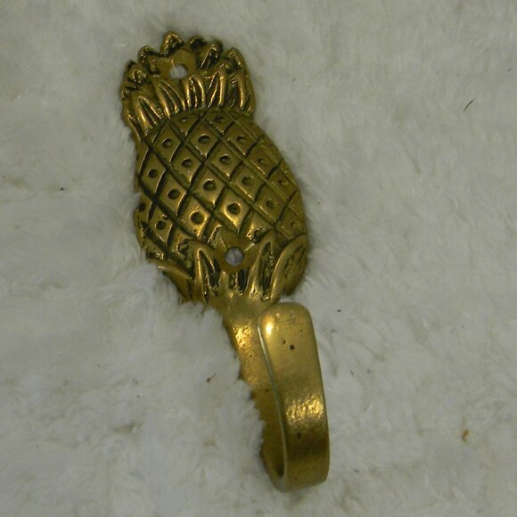 Unbranded Accents Vintage Pineapple Brass Coat Or Purse Hook Poshmark